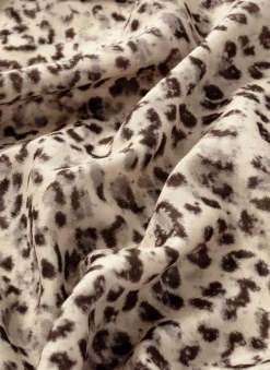 Online Allison Leopard Print Neck Scarf Scarves