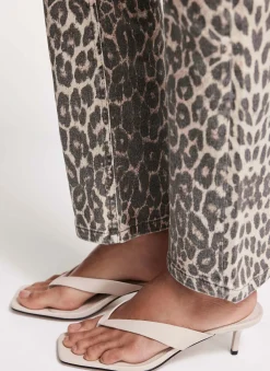 Betty Leather Flip Flop Heels Heels|Heels