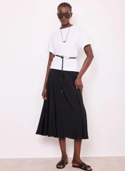 Clearance A Line Midi Skirt Midi Skirts|Skirts