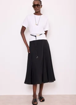 Clearance A Line Midi Skirt Midi Skirts|Skirts