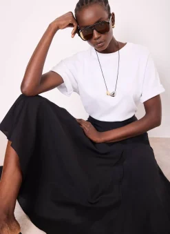 Clearance A Line Midi Skirt Midi Skirts|Skirts