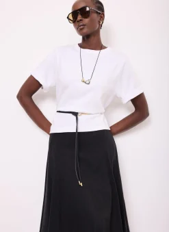 Clearance A Line Midi Skirt Midi Skirts|Skirts