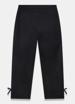 Sale Cotton Blend Capri Trousers Trousers