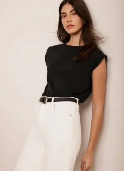 Clearance Cotton Extended Shoulder T-Shirt T-Shirts|T-Shirts