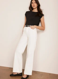 Clearance Cotton Extended Shoulder T-Shirt T-Shirts|T-Shirts