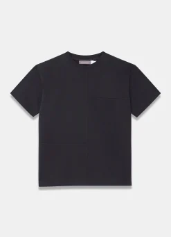 Online Cotton Seam Detail T-shirt All Tops|Tops