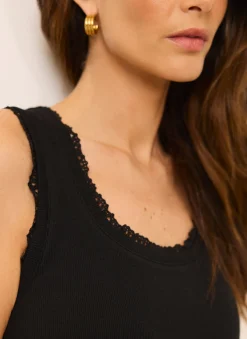 Best Crochet Trim Tiered Midi Dress Midi Dresses|Crochet