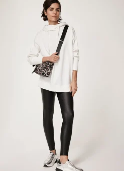 Faux Leather Leggings Leggings & Joggers|Trousers