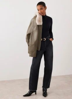 Outlet High Neck Layering Top Essentials