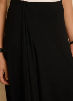New Jersey Asymmetric Skirt Midi Skirts|Skirts