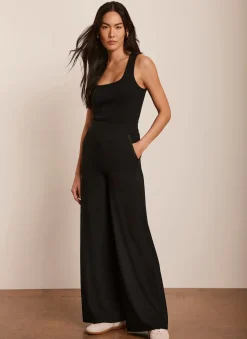 Jersey Palazzo Wide Leg Trousers Trousers