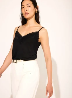 Clearance Lace Detail Camisole Top T-Shirts|T-Shirts