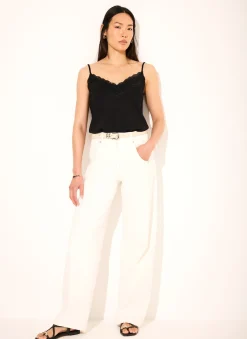 Clearance Lace Detail Camisole Top T-Shirts|T-Shirts