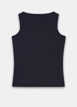 Discount Layering Scoop Neck Vest T-Shirts|T-Shirts