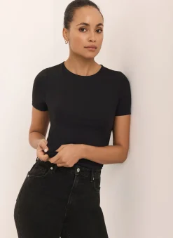 Outlet Layering Short Sleeve Top Essentials