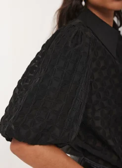 Petal Detail Shirt Shirts & Blouses