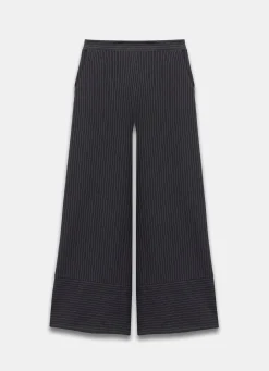 Discount Pinstripe Wide Trousers Trousers
