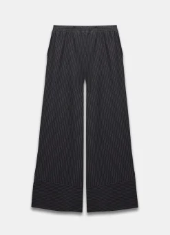 Discount Pinstripe Wide Trousers Trousers