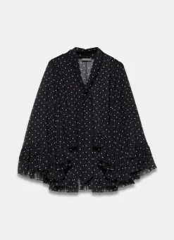 Clearance Polka Dot Print Blouse Shirts & Blouses