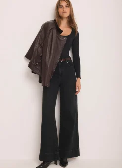 Sale Scoop Neck Long Sleeve Top Essentials