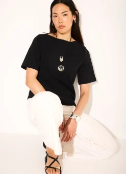 Hot Slash Neck T Shirt T-Shirts|T-Shirts
