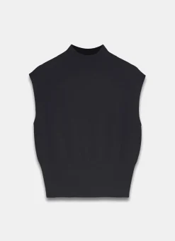 Sleeveless Knit Top Knitted Tops|Knitted Tops
