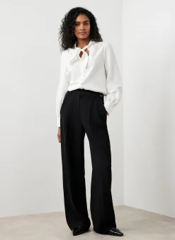 Online Tailored Wide Trousers Wide Leg Trousers|Trousers