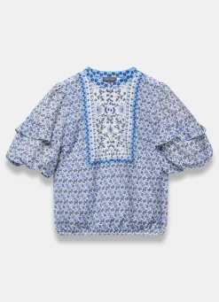 Outlet Floral Print Blouse Shirts & Blouses|All Tops