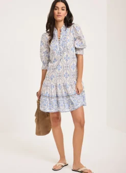New Floral Print Mini Dress Summer Dresses|Mini Dresses