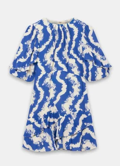 Best Print Ruffle Mini Dress Summer Dresses|Mini Dresses
