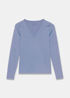 Clearance V-Neck Layering Top Essentials