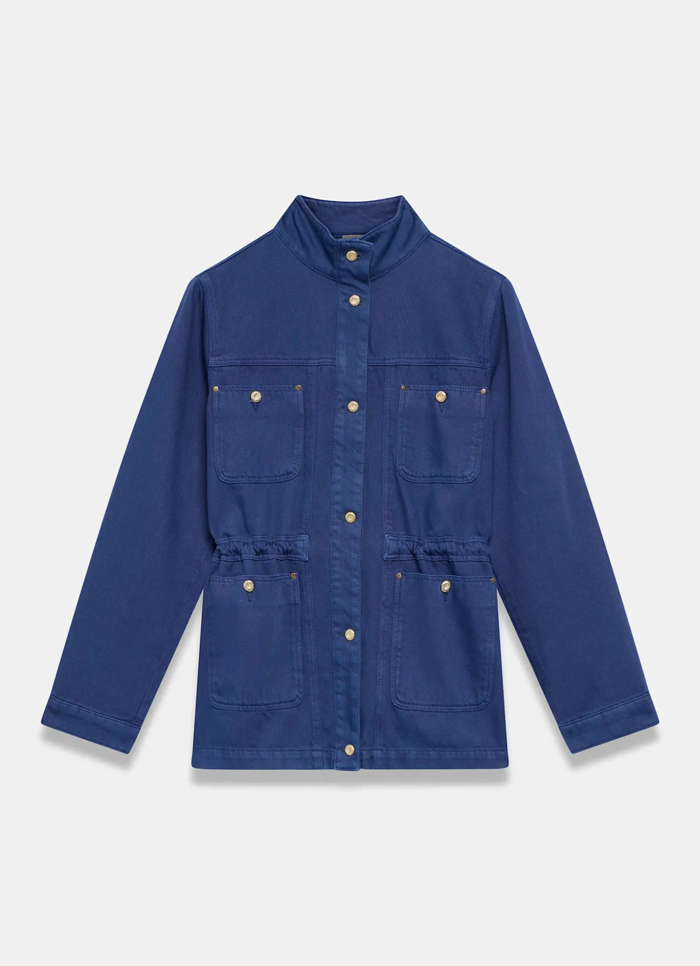 New Washed Cotton Utility Shacket Jackets