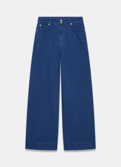 Hot Washed Refined Wide Jeans Jeans|Wide Leg Jeans