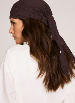 New Cotton Broderie Charm Scarf Scarves