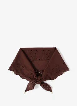 New Cotton Broderie Charm Scarf Scarves