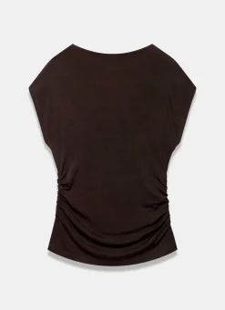 Discount Layered Drape Top All Tops|Tops