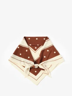 Clearance Polka Dot Print Scarf Scarves
