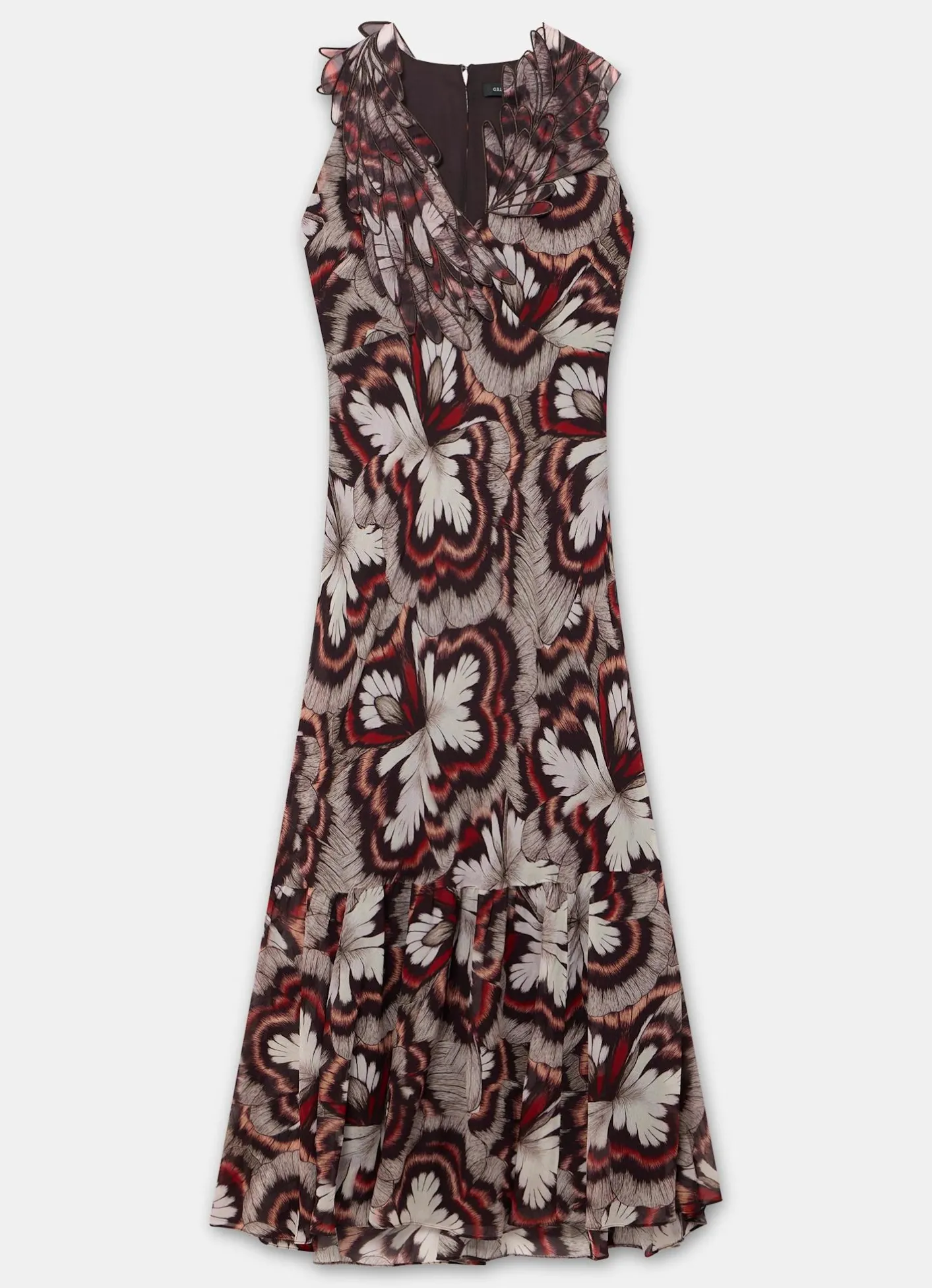 Outlet Printed Maxi Dress Occasion Dresses|Occasion Dresses