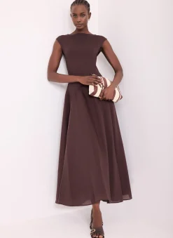 New Sleeveless Midi Dress Midi Dresses