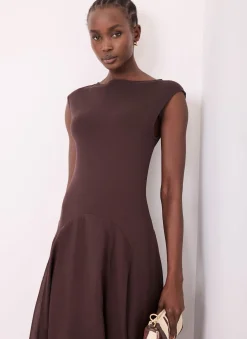 New Sleeveless Midi Dress Midi Dresses
