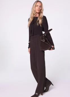 Tailored Wide Trousers Wide Leg Trousers|Trousers