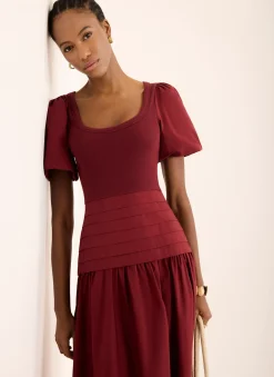 Cotton Blend Maxi Dress Summer Dresses|Maxi Dresses