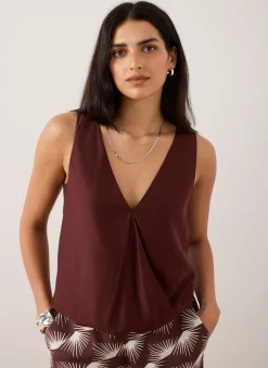 Discount Gathered Cami Top T-Shirts|T-Shirts