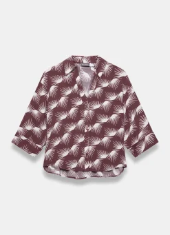 Outlet Graphic Print Shirt Shirts & Blouses