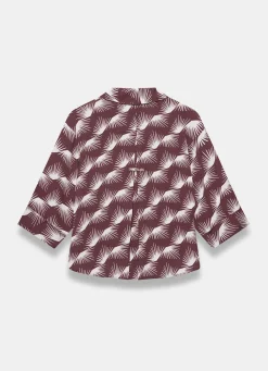 Outlet Graphic Print Shirt Shirts & Blouses