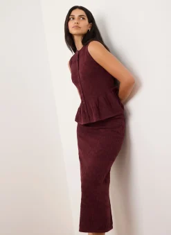 Sale Knit Midi Skirt Midi Skirts|Skirts