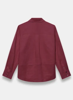 Online Linen Blend Shirt Shirts & Blouses