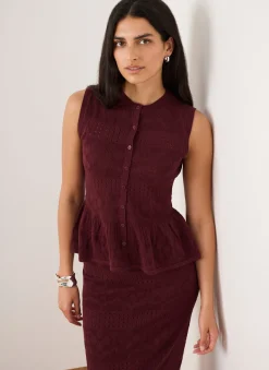 Clearance Peplum Knit Top Knitted Tops|Knitted Tops
