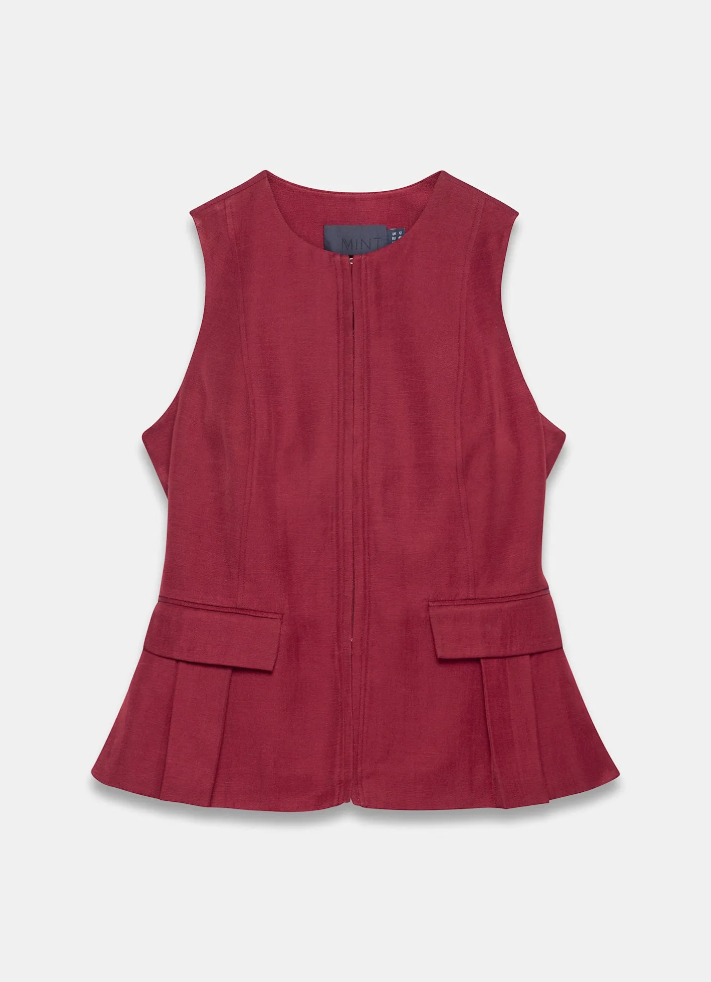 Hot Tailored Tie Back Waistcoat Mv Limited|Waistcoats