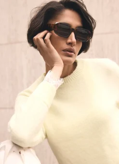 Sale Butter Lace Hem Jumper Jumpers|Jumpers & Cardigans